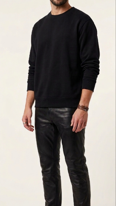 Lederjeans